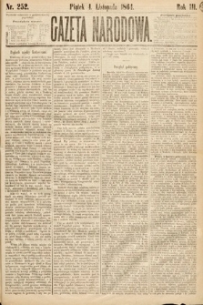 Gazeta Narodowa. 1864, nr 252