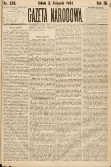 Gazeta Narodowa. 1864, nr 253
