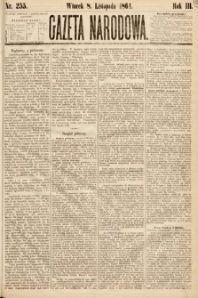 Gazeta Narodowa. 1864, nr 255