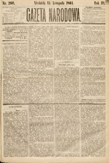 Gazeta Narodowa. 1864, nr 260