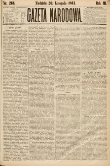 Gazeta Narodowa. 1864, nr 266