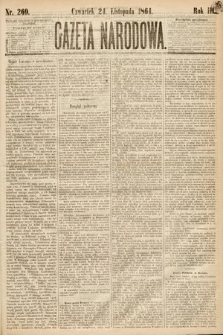 Gazeta Narodowa. 1864, nr 269