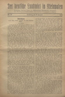 Der Deutsche Landwirt in Kleinpolen : vierzehntägig erscheinende Beilage zum „Ostdeutschen Volksblatt”. 1928, Nr. 16 (29 Heuert [Juli])