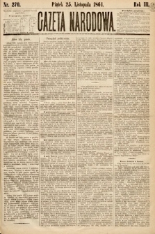 Gazeta Narodowa. 1864, nr 270
