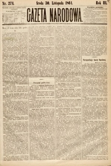 Gazeta Narodowa. 1864, nr 274