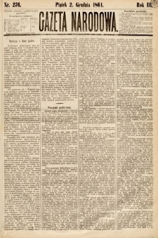Gazeta Narodowa. 1864, nr 276