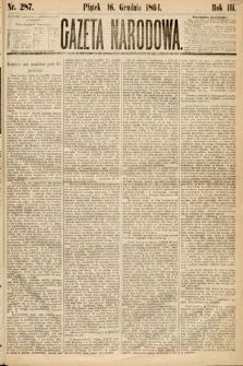 Gazeta Narodowa. 1864, nr 287