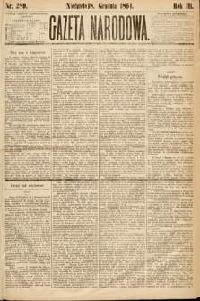 Gazeta Narodowa. 1864, nr 289