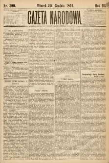 Gazeta Narodowa. 1864, nr 290