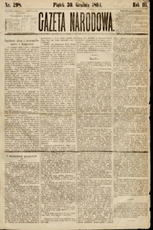 Gazeta Narodowa. 1864, nr 298