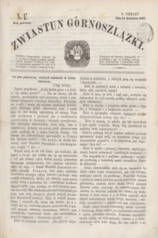 Zwiastun Górnoszlązki. R.1, nr 17 (24 kwietnia 1868)
