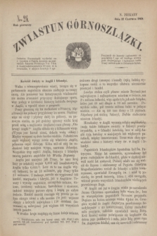 Zwiastun Górnoszlązki. R.1, nr 24 (12 czerwca 1868)
