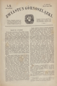 Zwiastun Górnoszlązki. R.1, nr 28 (10 lipca 1868)