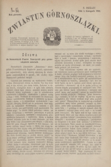 Zwiastun Górnoszlązki. R.1, nr 45 (5 listopada 1868)