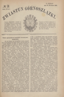 Zwiastun Górnoszlązki. R.2, № 39 (23 września 1869)
