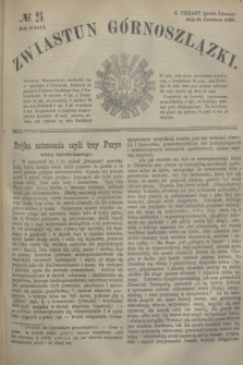 Zwiastun Górnoszlązki. R.3, № 24 (16 czerwca 1870) + dod.