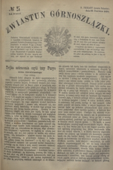 Zwiastun Górnoszlązki. R.3, № 25 (23 czerwca 1870) + dod.