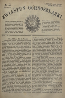 Zwiastun Górnoszlązki. R.3, № 38 (20 września 1870) + dod.