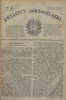 Zwiastun Górnoszlązki. R.3, № 48 (29 listopada 1870) + dod.
