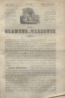 Le Glaneur de Varsovie. T.1, N. 33 (10 fevrier 1842)