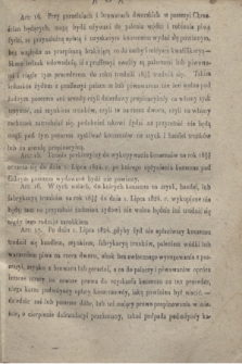 Dziennik Urzędowy Województwa Podlaskiego. 1824, Nro 263 () + dod.