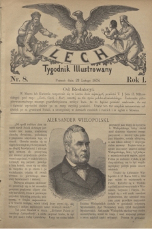 Lech : tygodnik ilustrowany. R.1, nr 8 (23 lutego 1878)