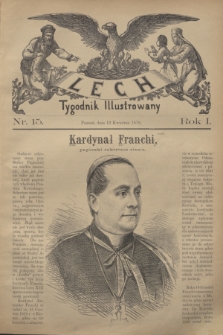 Lech : tygodnik ilustrowany. R.1, nr 15 (13 kwietnia 1878)
