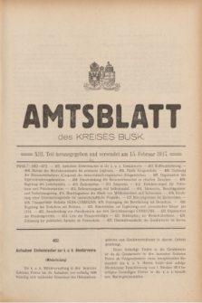 Amtsblatt des Kreises Busk. 1917, Teil 13 (15 Februar)