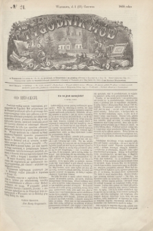 Tygodnik Mód. 1868, № 24 (13 czerwca) + dod.