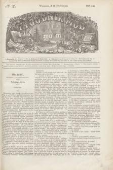 Tygodnik Mód. 1868, № 35 (29 sierpnia) + dod. + wkładka