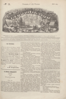 Tygodnik Mód. 1868, № 38 (19 września)