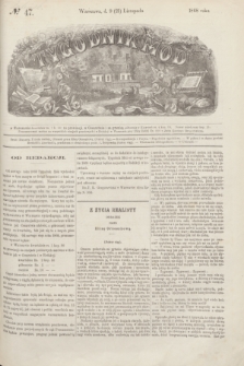 Tygodnik Mód. 1868, № 47 (21 listopada) + wkładka