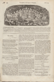 Tygodnik Mód. 1870, № 32 (6 sierpnia) + dod.