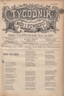 Tygodnik Mód i Powieści : pismo illustrowane dla kobiet. R.33, № 7 (14 lutego 1891) + dod.