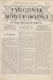 Tygodnik Mód i Powieści : pismo illustrowane dla kobiet. R.40, № 10 (5 marca 1898)