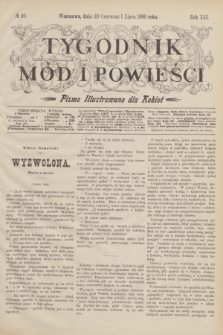Tygodnik Mód i Powieści : pismo illustrowane dla kobiet. R.41, № 26 (1 lipca 1899)