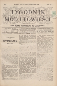 Tygodnik Mód i Powieści : pismo illustrowane dla kobiet. R.41, № 32 (12 sierpnia 1899)