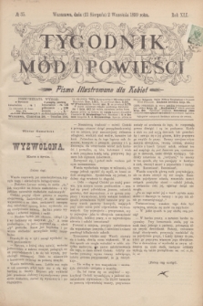 Tygodnik Mód i Powieści : pismo illustrowane dla kobiet. R.41, № 35 (2 września 1899)