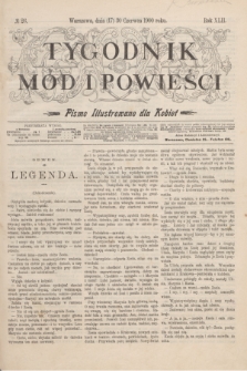 Tygodnik Mód i Powieści : pismo illustrowane dla kobiet. R.42, № 26 (30 czerwca 1900)