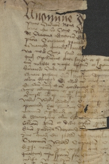 Druga część instrumentu notarialnego zawierającego monit skierowany do kanoników kapituły katedralnej krakowskiej dotyczący złożenia obediencji nowo mianowanemu biskupowi krakowskiemu Jakubowi z Sienna (pierwsza część – zob. Dypl. 583)