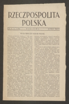 Rzeczpospolita Polska. R.4, nr 7 (28 maja 1944) = nr 79