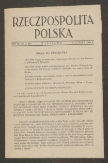 Rzeczpospolita Polska. R.4, nr 8 (10 czerwca 1944) = nr 80