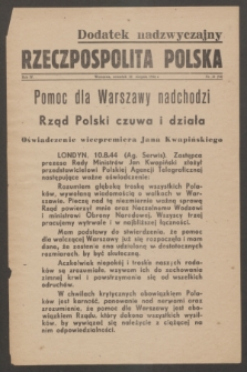 Rzeczpospolita Polska, dodatek nadzwyczajny. R.4, nr 21 (10 sierpnia 1944) = nr 93