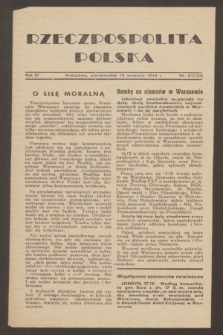 Rzeczpospolita Polska. R.4, nr 61 (18 września 1944) = nr 133