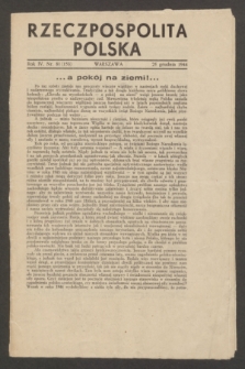 Rzeczpospolita Polska. R.4, nr 81 (25 grudnia 1944) = nr 153