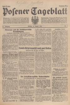 Posener Tageblatt. Jg.75, Nr. 7 (10 Januar 1936) + dod.