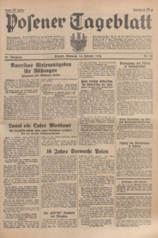 Posener Tageblatt. Jg.75, Nr. 35 (12 Februar 1936) + dod.