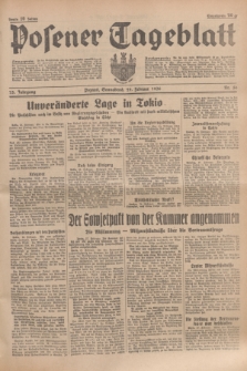 Posener Tageblatt. Jg.75, Nr. 50 (29 Februar 1936) + dod.