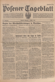 Posener Tageblatt. Jg.75, Nr. 51 (1 März 1936) + dod.