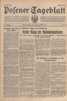 Posener Tageblatt. Jg.75, Nr. 60 (12 März 1936) + dod.